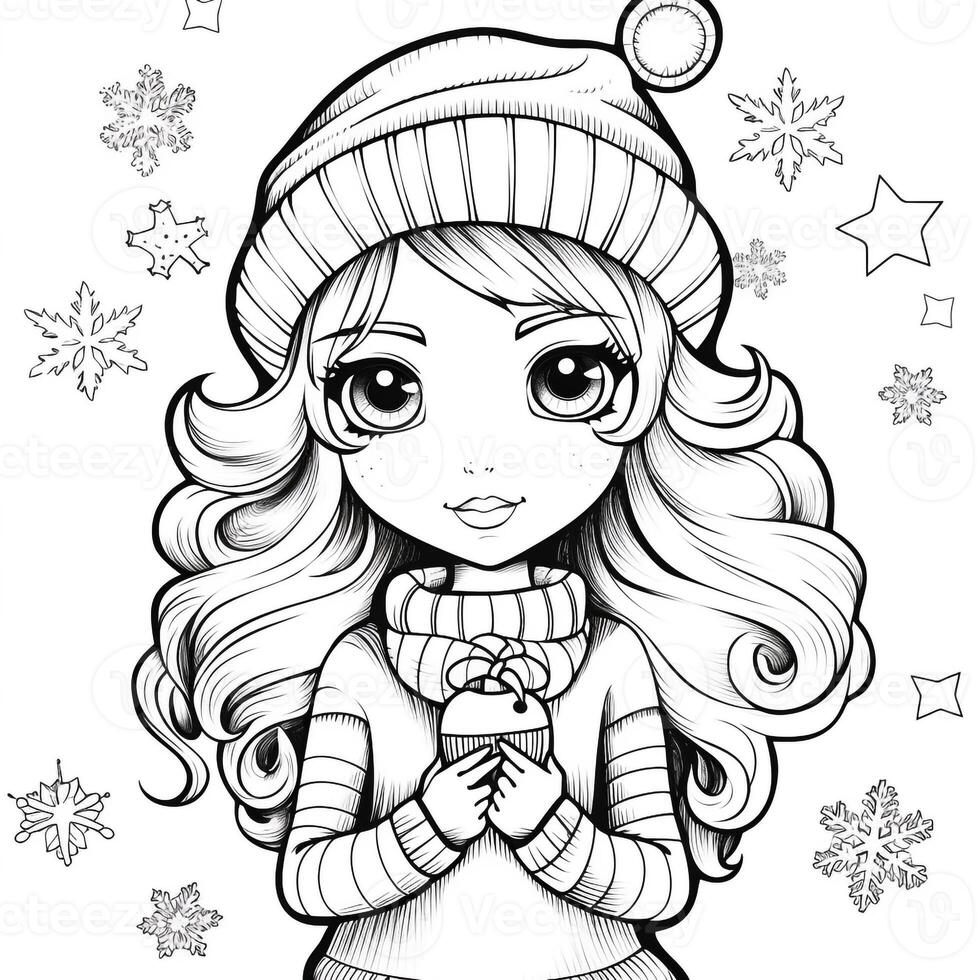 Christmas Coloring Pages photo