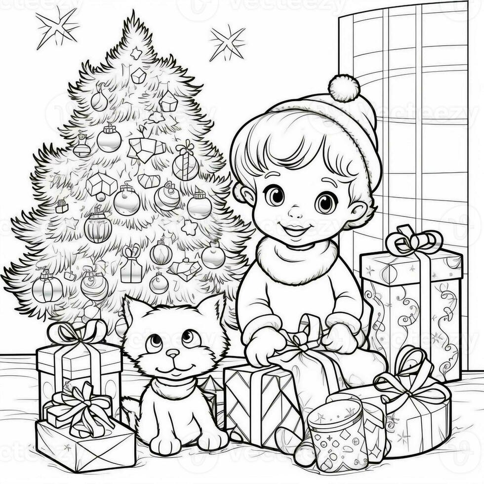 Christmas Coloring Pages photo