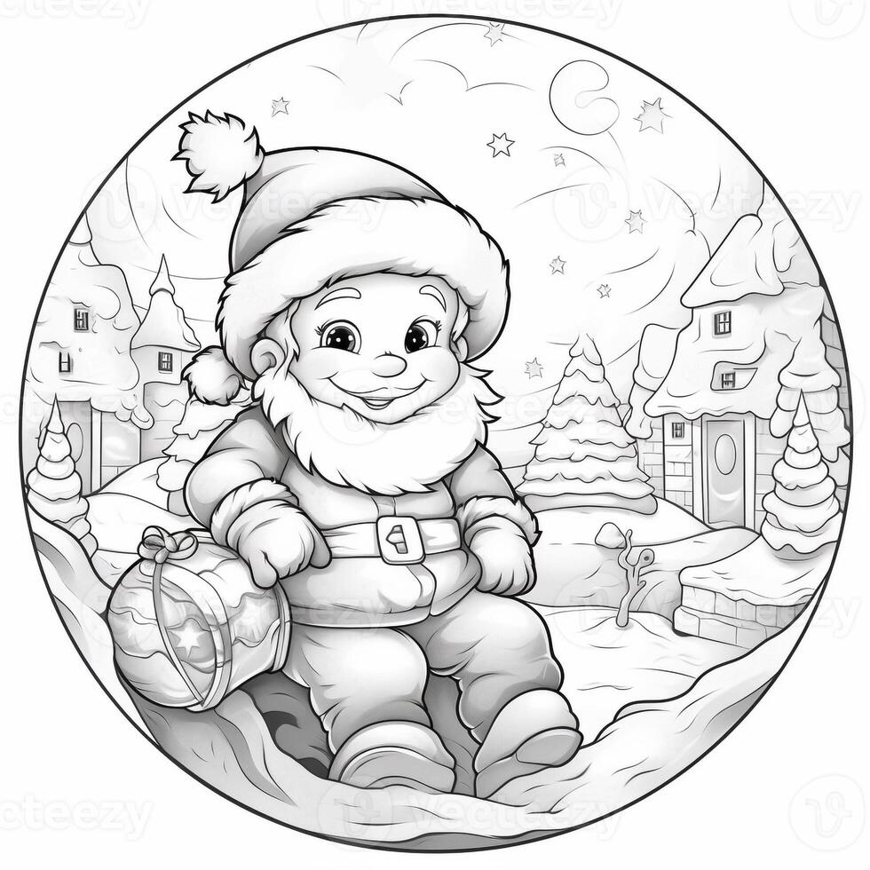 Christmas Coloring Pages photo