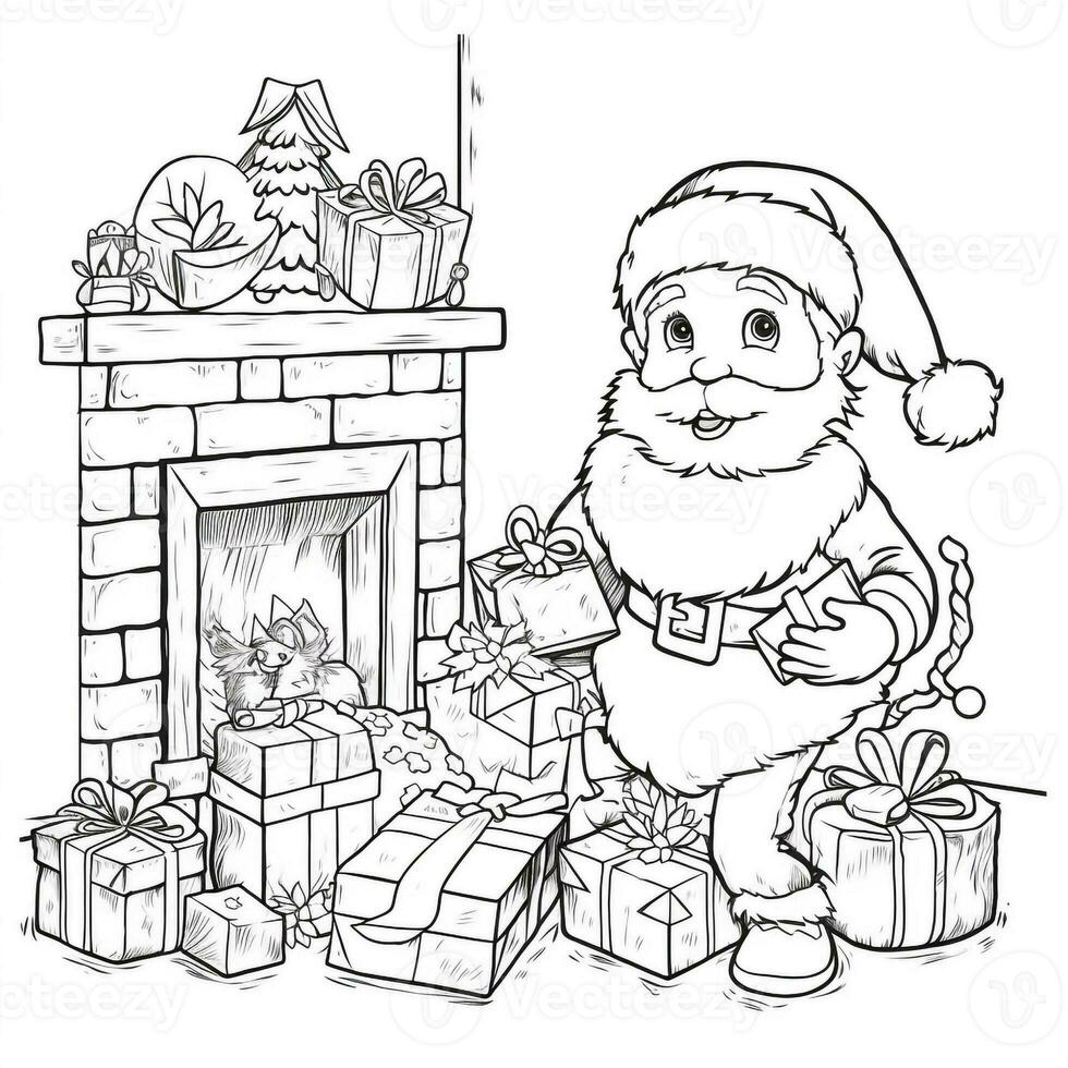 Christmas Coloring Pages photo