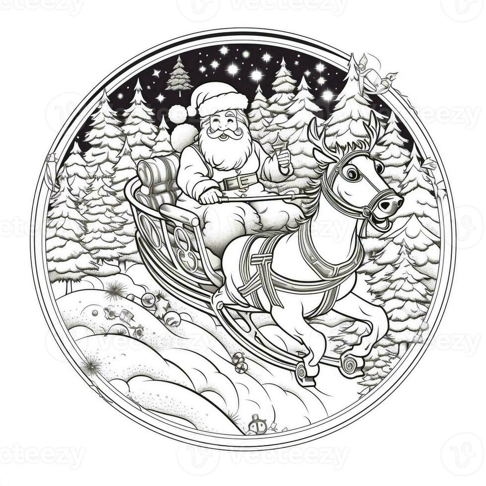 Christmas Coloring Pages photo