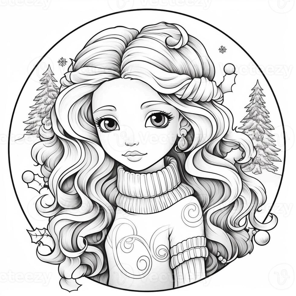 Christmas Coloring Pages photo