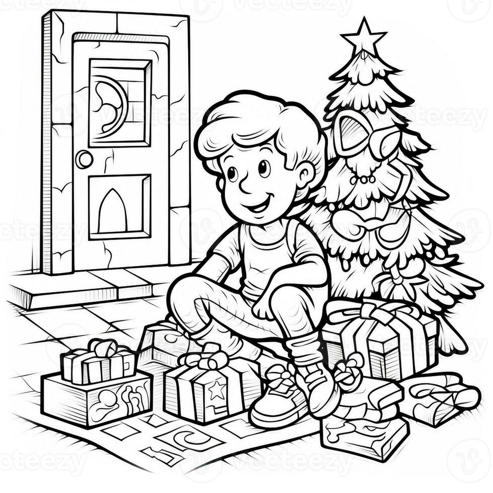 Christmas Coloring Pages photo