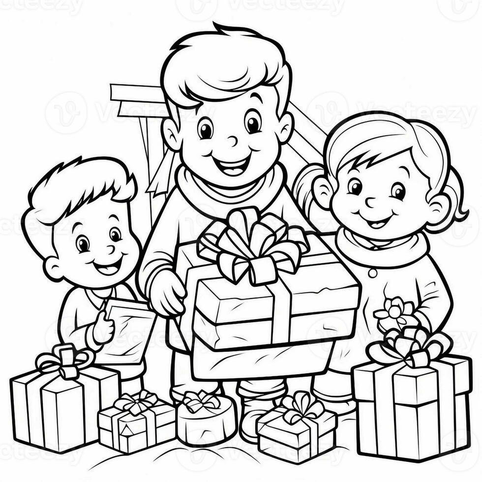 Christmas Coloring Pages photo