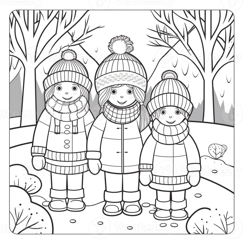 Christmas Coloring Pages photo