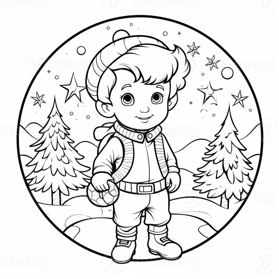 Christmas Coloring Pages photo