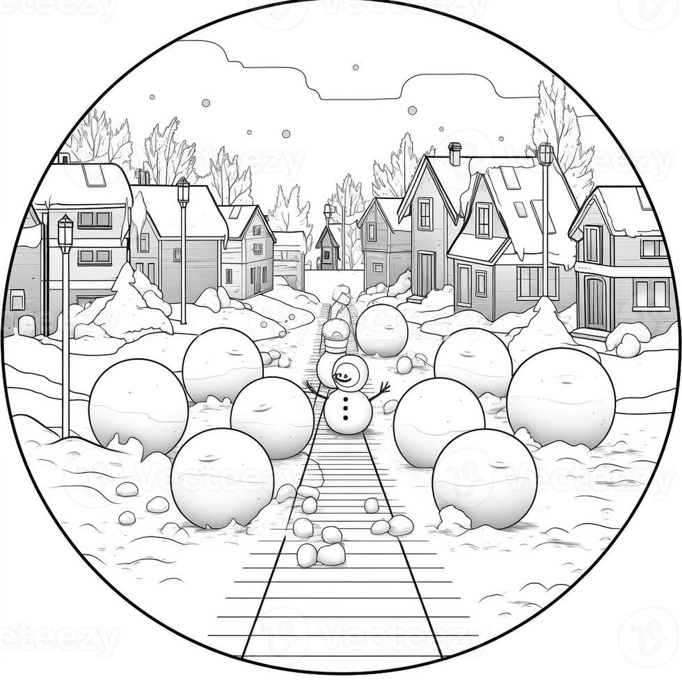 Christmas Coloring Pages photo