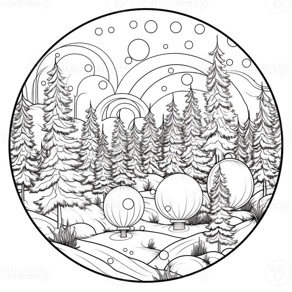 Christmas Coloring Pages photo