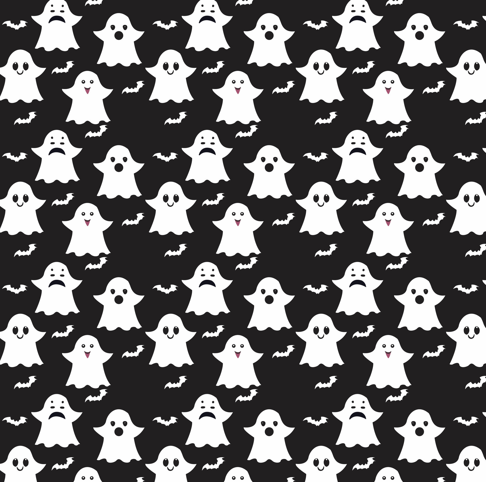 halloween pattern with black background 26710698 Vector Art at Vecteezy