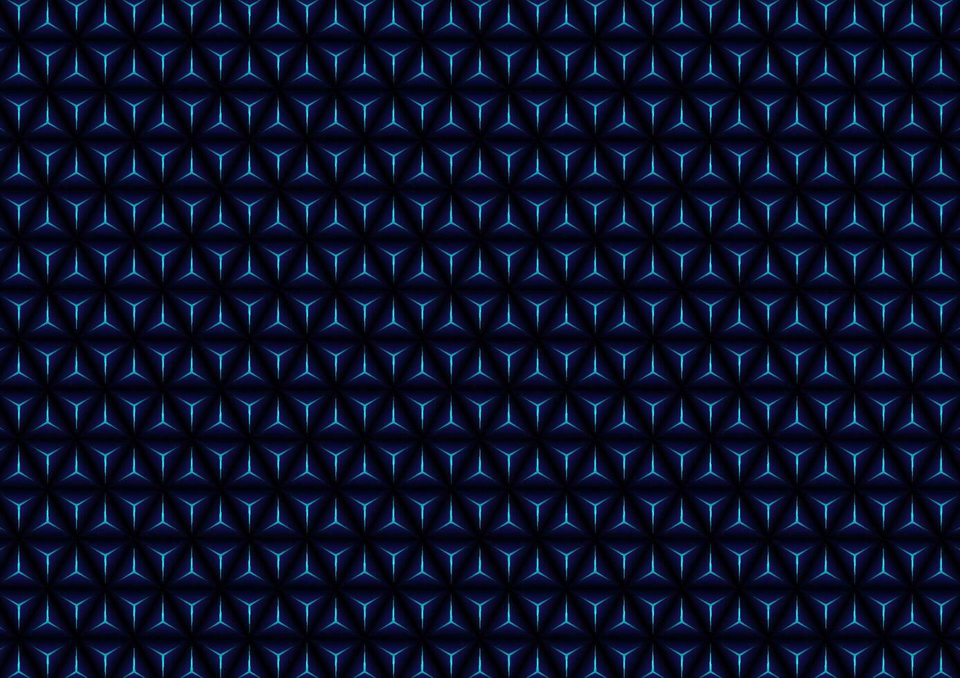 Dark blue triangle pattern digital technology presentation background vector