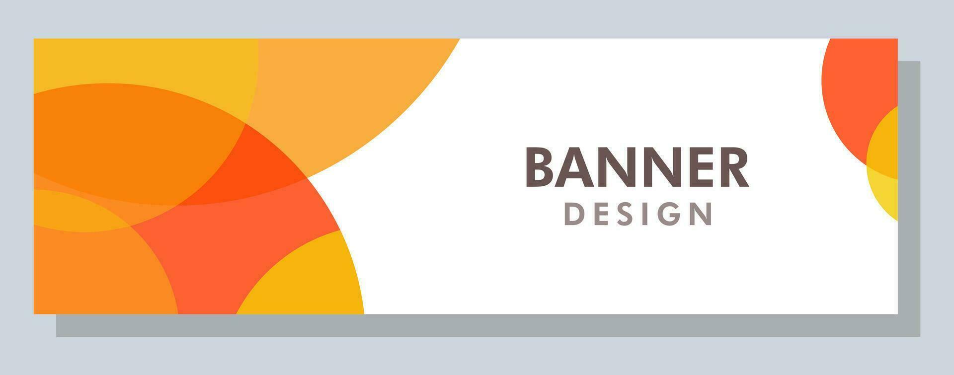 Abstract banner design. Vector shape background.