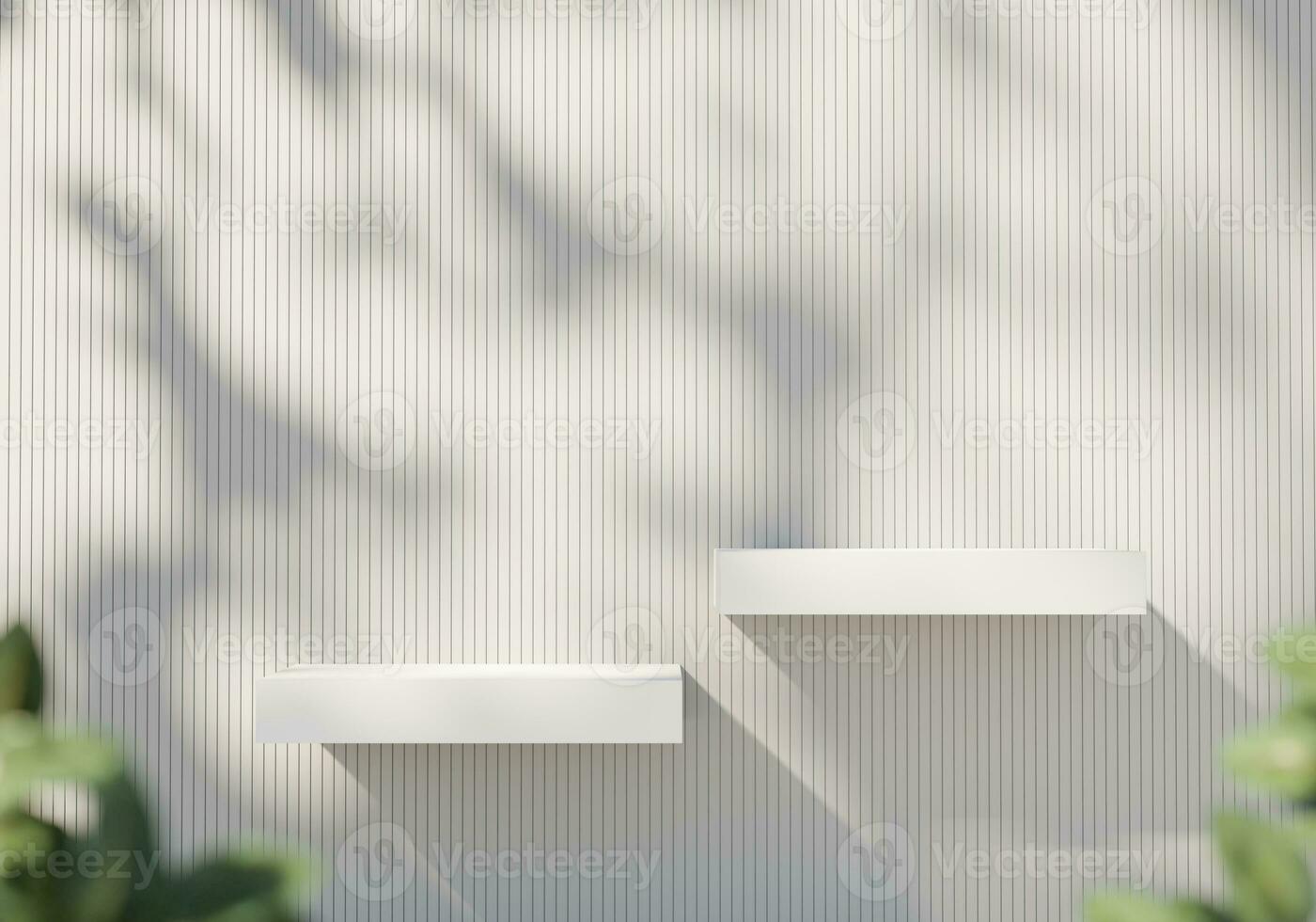 Abstract Minimal Modern Podium Platform For Product Display Showcase Presentation Advertising 3D Rendering photo