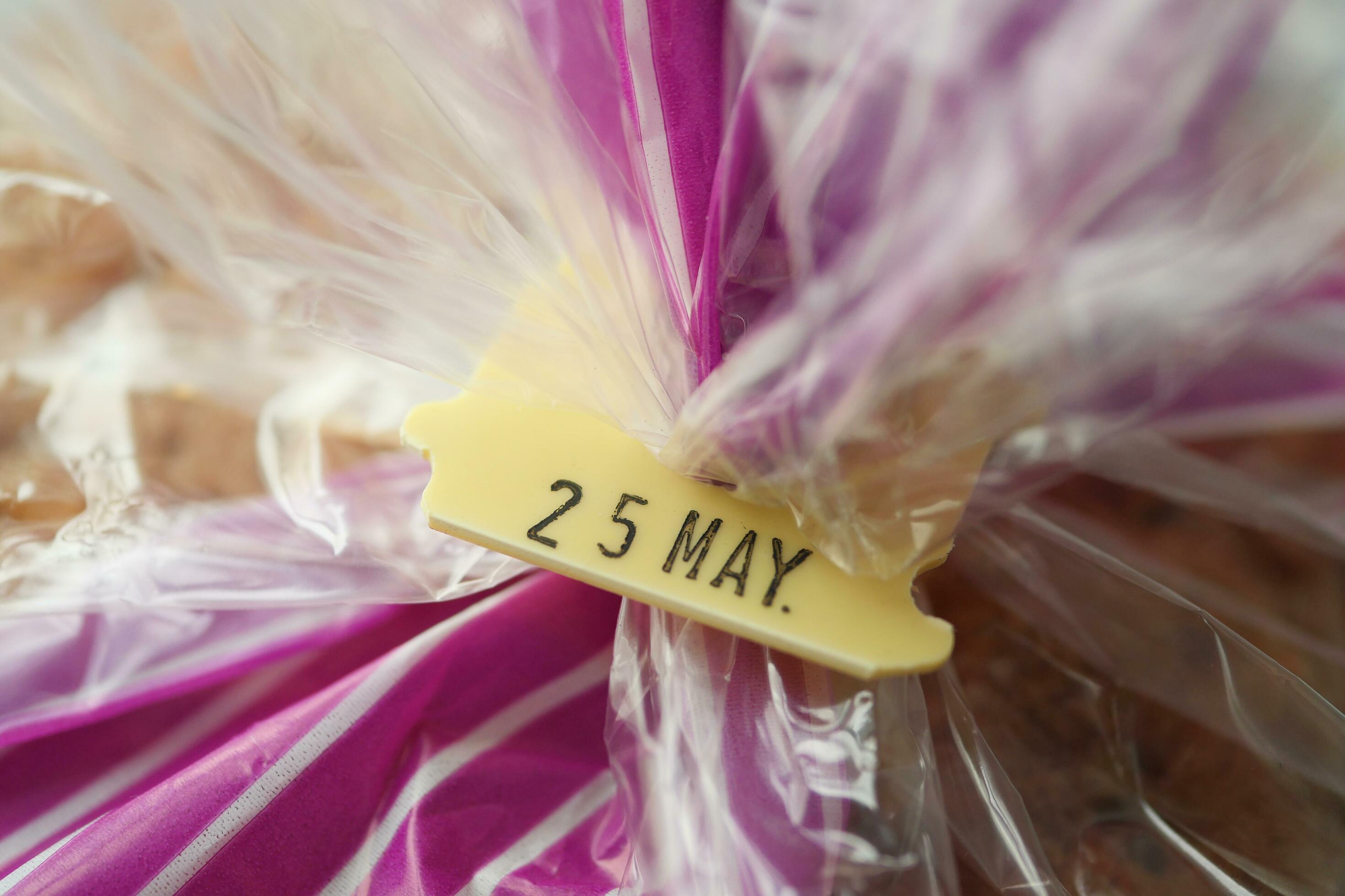expiry date on a bread packet 26713629 Stock Photo at Vecteezy