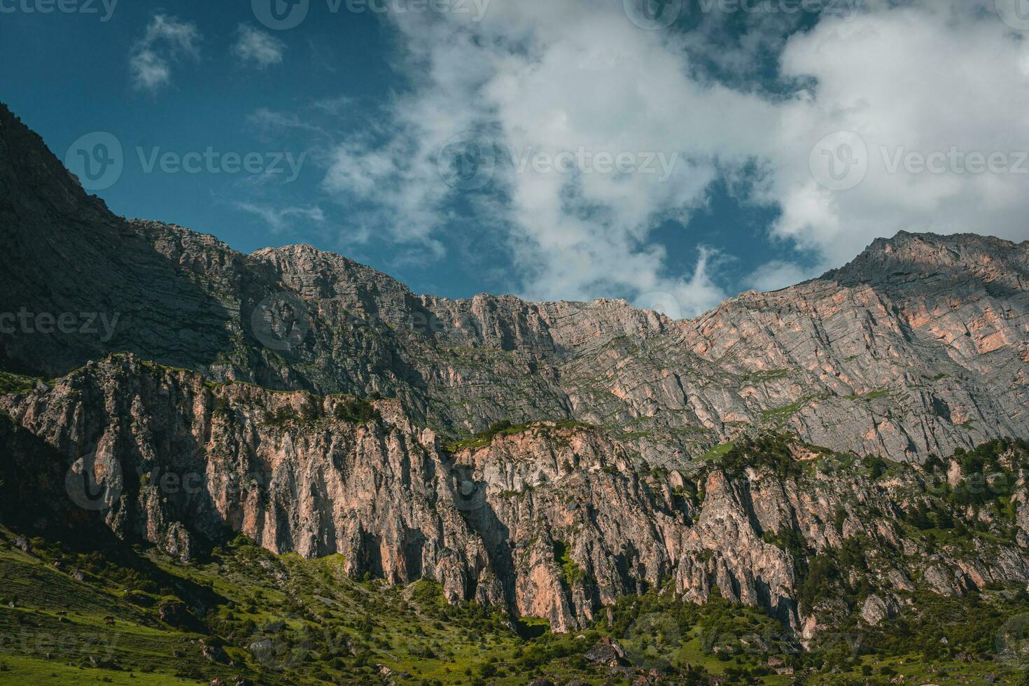 Mountains in North Ossetia photo