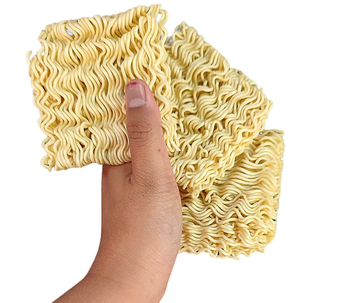 This is instant noodles, which have many benefits and nutritional content to meet food needs. photo
