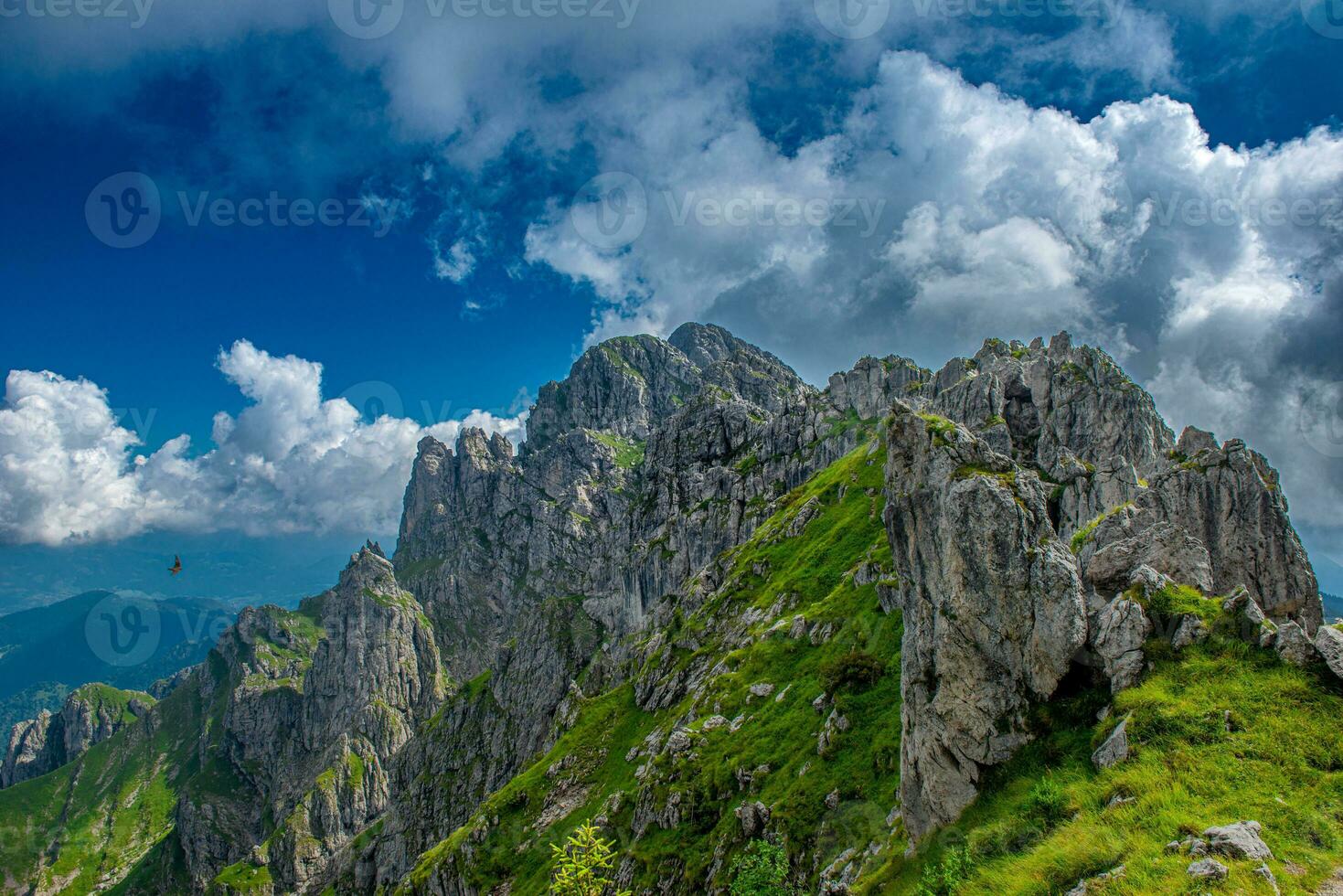 Peak of the mountain photo