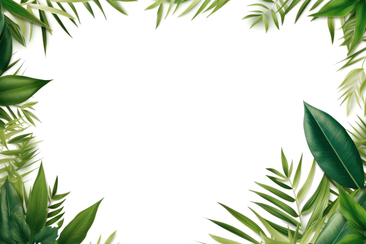 Floral border frame card template. multicolor flowers, leaves, for banner, wedding card. Springtime composition with copy-space, illustration photo