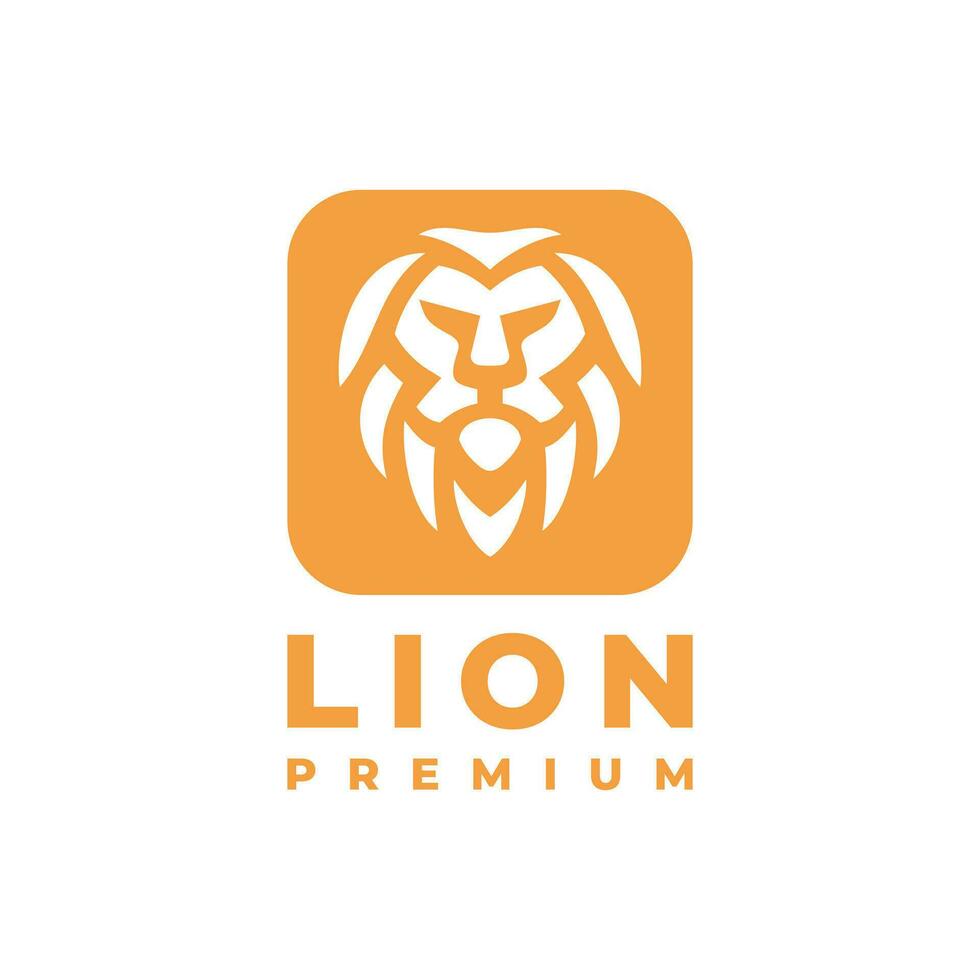 lion king star luxury logo premium gold vector design
