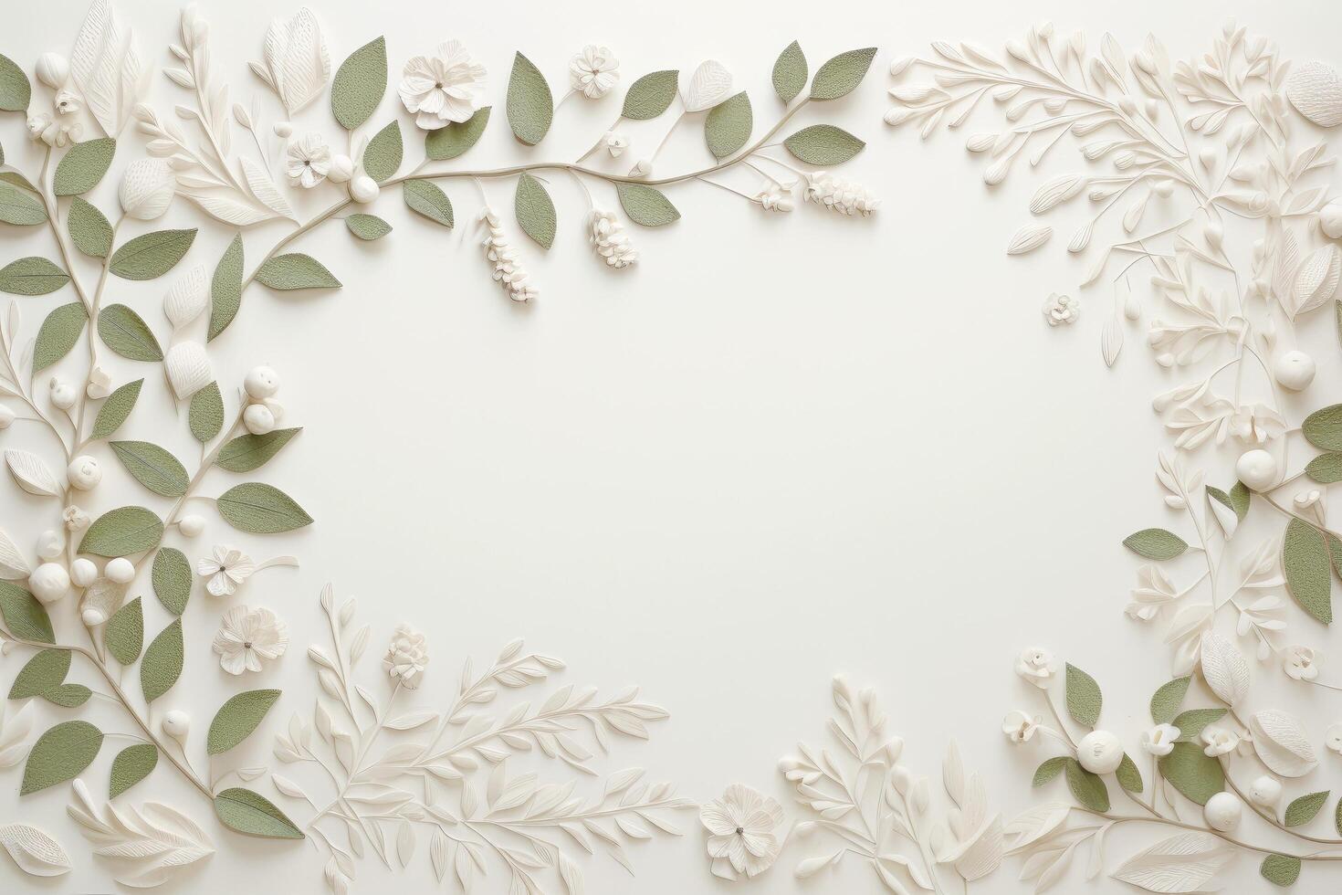 Floral border frame card template. multicolor flowers, leaves, for banner, wedding card. Springtime composition with copy-space, illustration photo