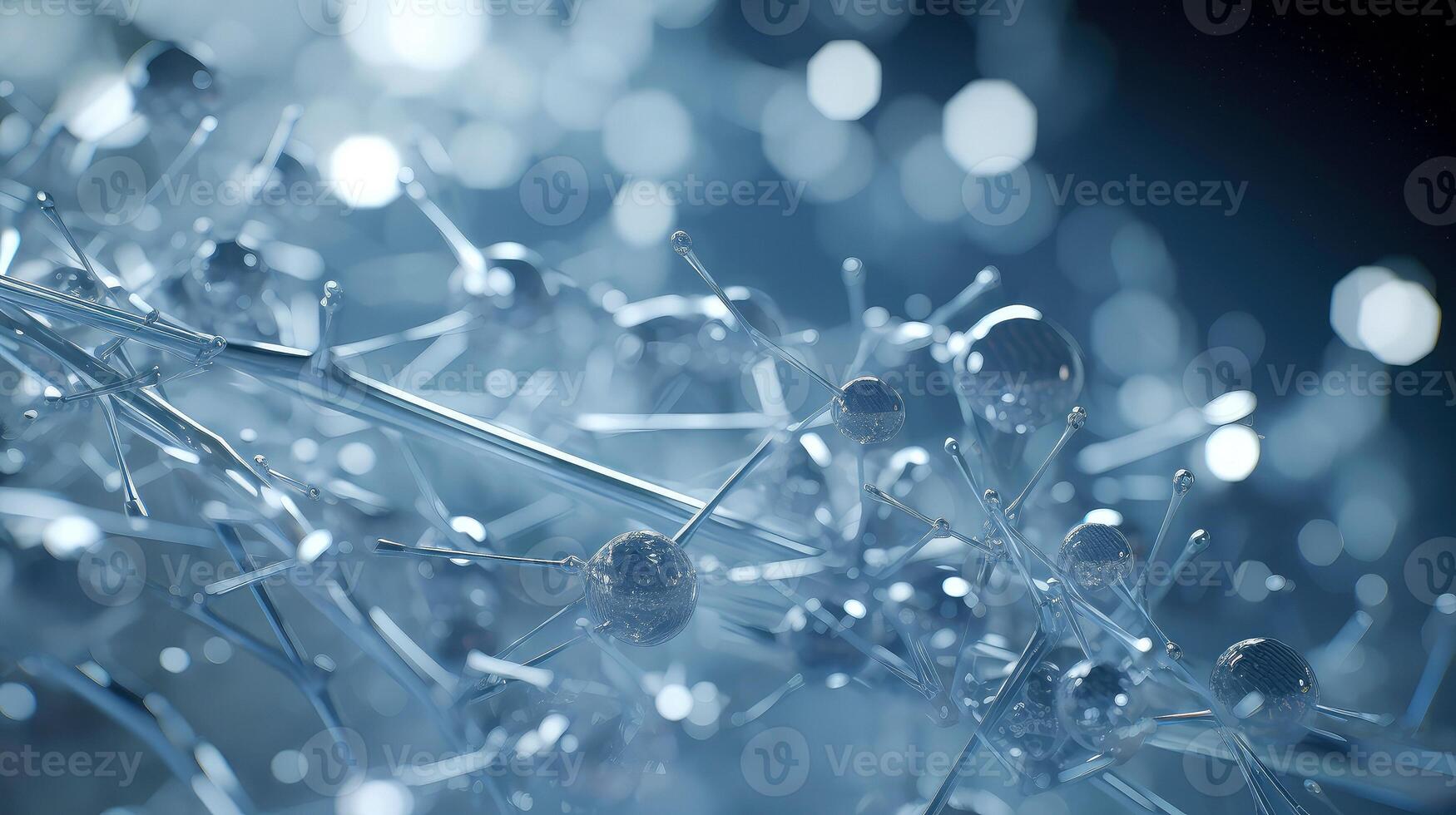 Medical studies of molecular structures. Science in the service of human. Technologies of the future in our life. molecule of medicine model, illustration photo