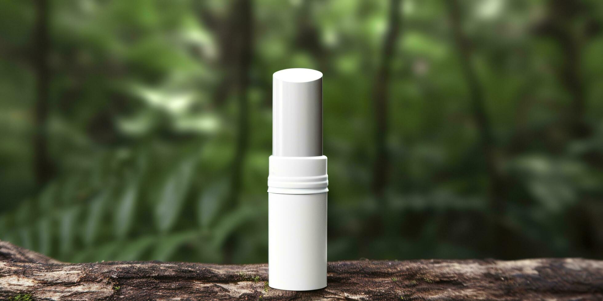 lipstick mockup design. Generative AI photo
