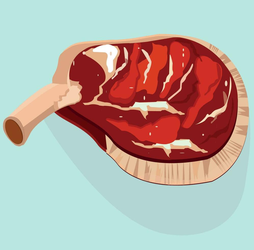 carne vector Arte