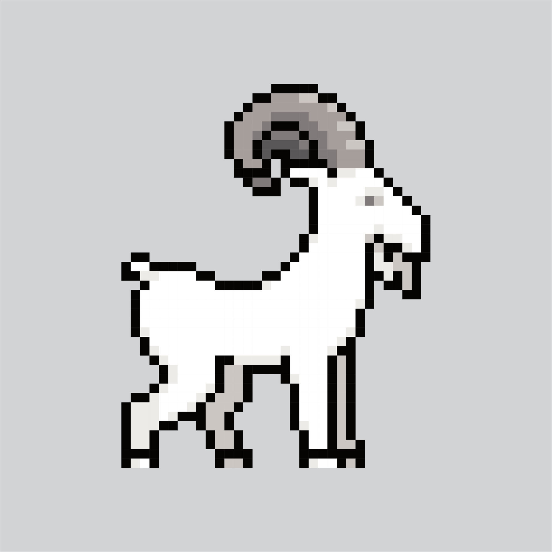 Pixel Art Illustration Goat Pixelated Goat Cute Goat Animal Icon pixel-art-illustration-goat-pixelated-goat-cute-goat-animal-icon