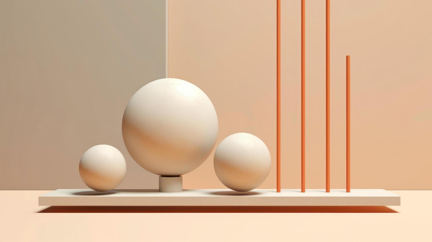 Abstract 3D geometric shapes, 3d element art minimal style, illustration photo
