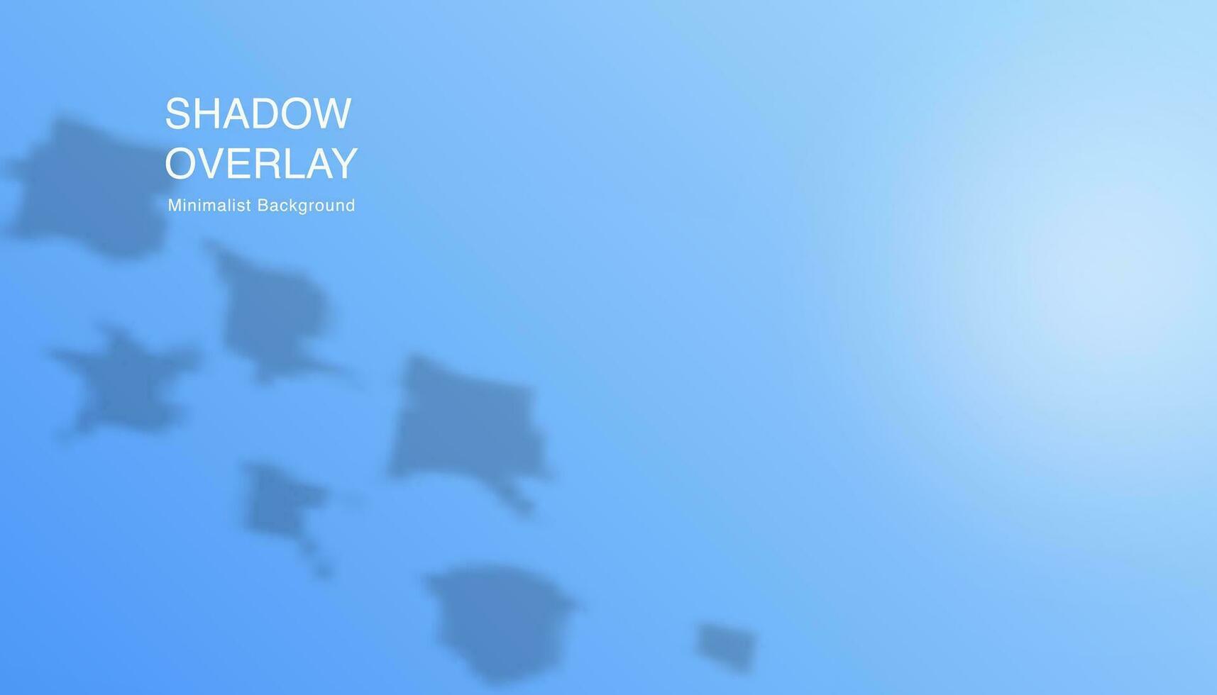 shadow overlay minimalist background vector