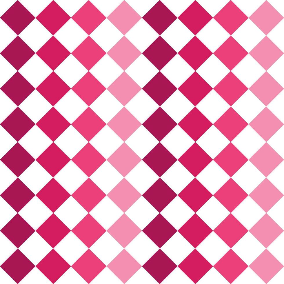 Pink checker pattern. checker seamless pattern vector. checker pattern. Decorative elements, floor tiles, wall tiles, bathroom tiles, swimming pool tiles. vector