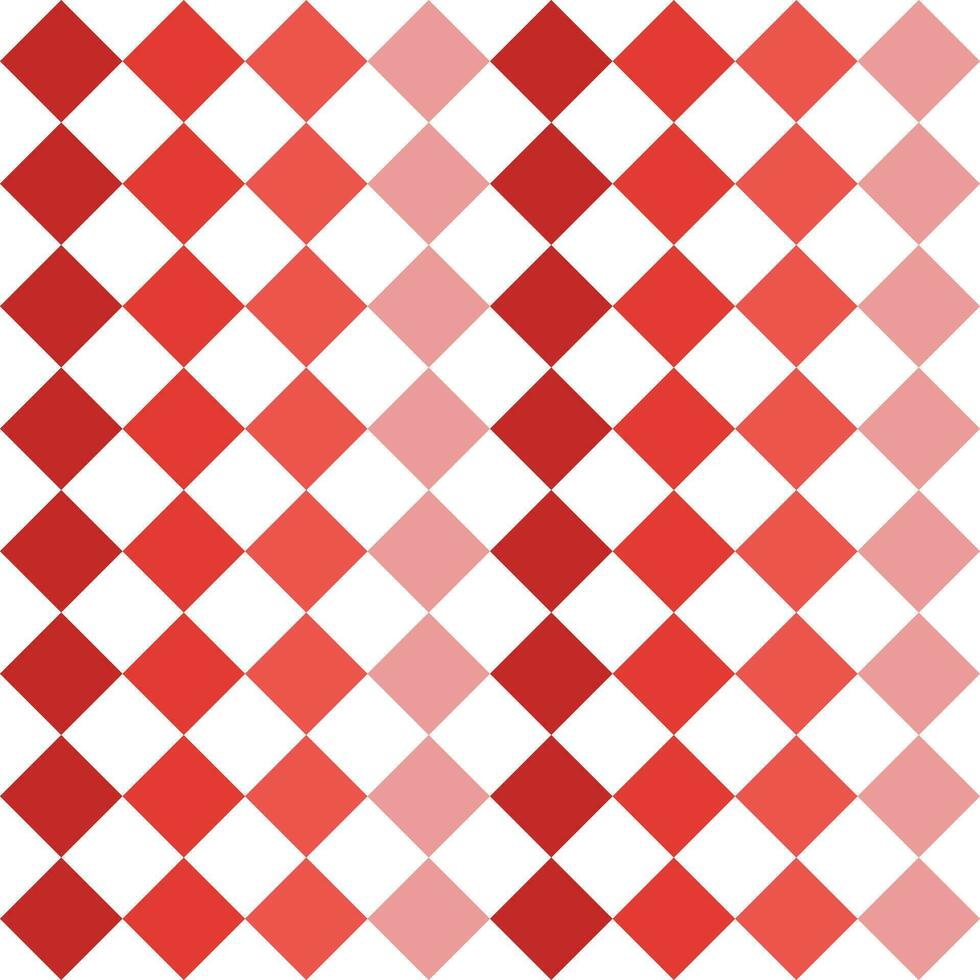 Red checker pattern. checker seamless pattern vector. checker pattern. Decorative elements, floor tiles, wall tiles, bathroom tiles, swimming pool tiles. vector