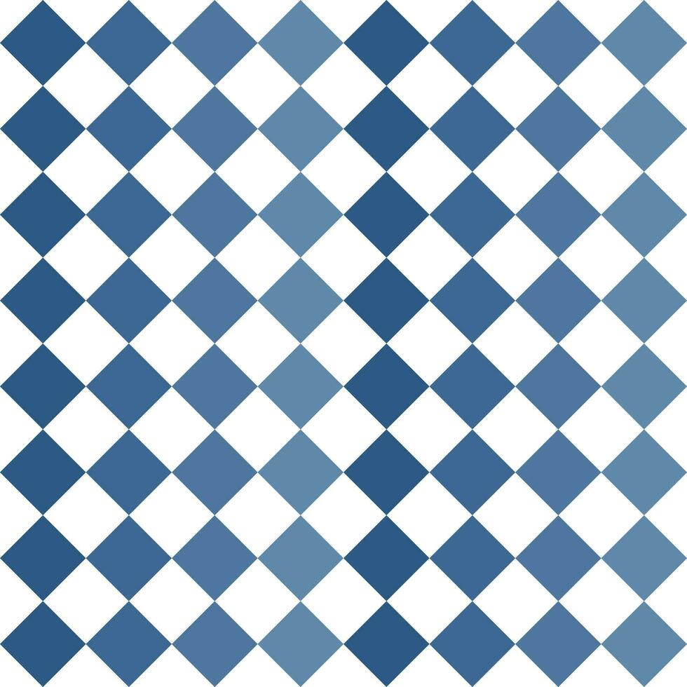 Navy blue checker pattern. checker seamless pattern vector. checker pattern. Decorative elements, floor tiles, wall tiles, bathroom tiles, swimming pool tiles. vector