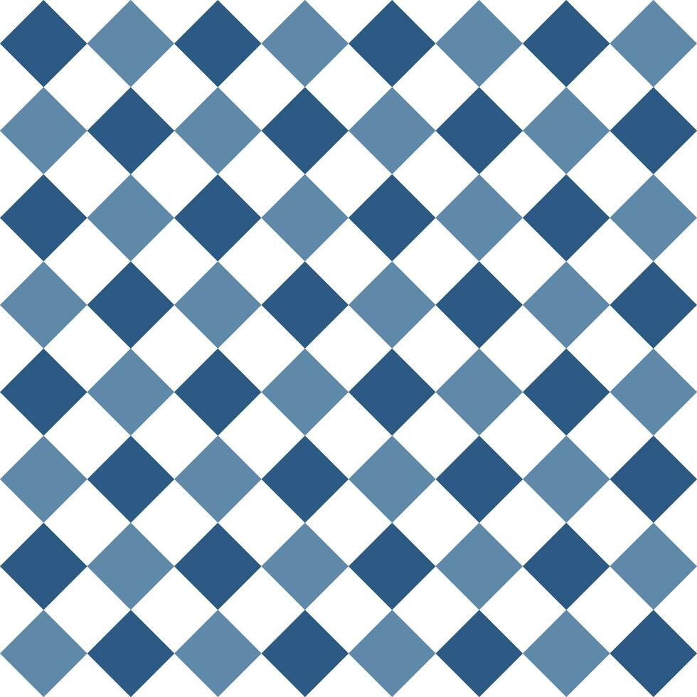 Navy blue checker pattern. checker seamless pattern vector. checker pattern. Decorative elements, floor tiles, wall tiles, bathroom tiles, swimming pool tiles. vector