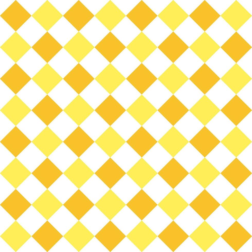 Yellow checker pattern. checker seamless pattern vector. checker pattern. Decorative elements, floor tiles, wall tiles, bathroom tiles, swimming pool tiles. vector