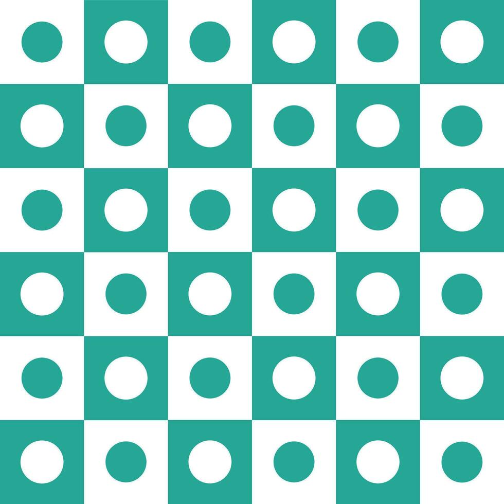 Green circle pattern. Circle vector seamless pattern. Decorative element, wrapping paper, wall tiles, floor tiles, bathroom tiles.