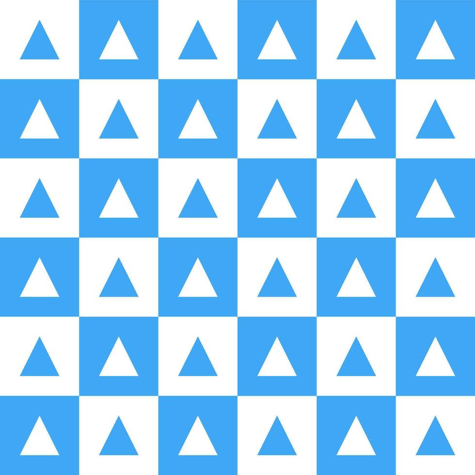 Blue triangle pattern background. Triangle pattern background. Triangle background. Seamless pattern. for backdrop, decoration, Gift wrapping vector