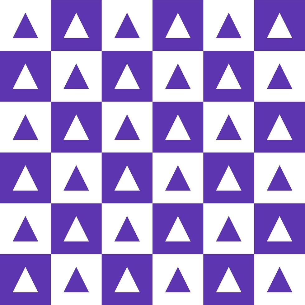 Purple triangle pattern background. Triangle pattern background. Triangle background. Seamless pattern. for backdrop, decoration, Gift wrapping vector