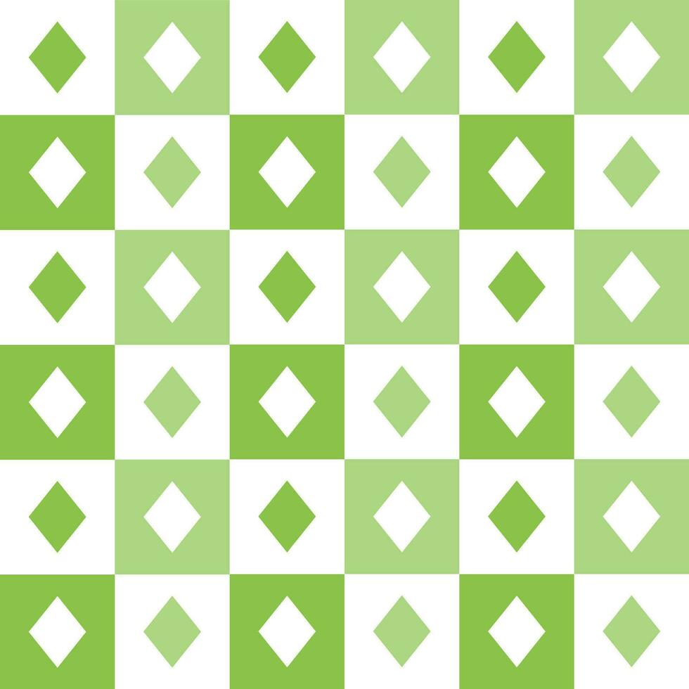Light green diamond pattern. diamond seamless pattern vector. diamond pattern. Decorative elements, floor tiles, wall tiles, bathroom tiles, swimming pool tiles. vector