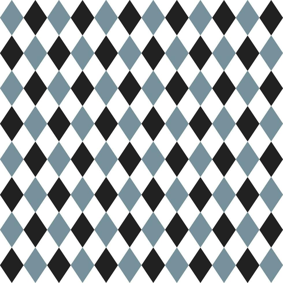 Grey and black diamond pattern. diamond seamless pattern vector. diamond pattern. Decorative elements, floor tiles, wall tiles, bathroom tiles, swimming pool tiles. vector
