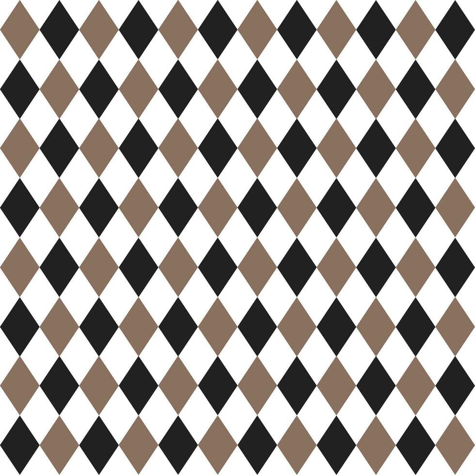 Brown and green diamond pattern. diamond seamless pattern vector. diamond pattern. Decorative elements, floor tiles, wall tiles, bathroom tiles, swimming pool tiles. vector