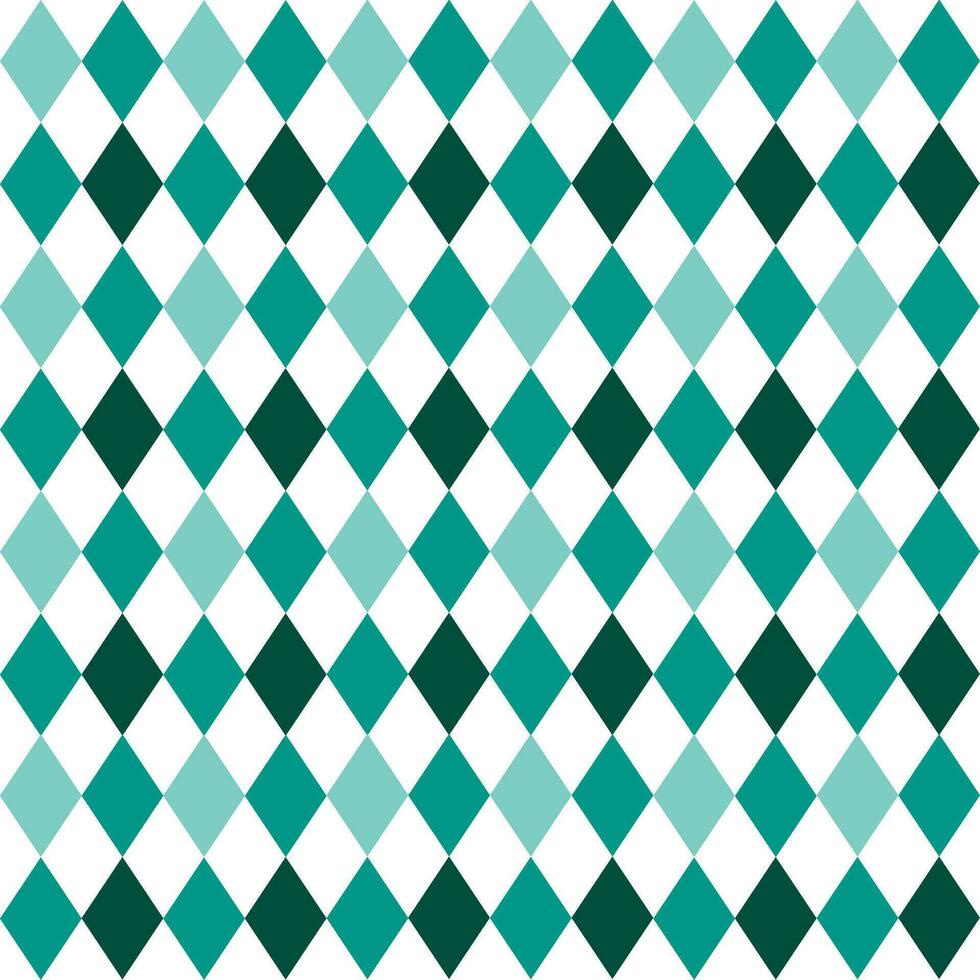 Green diamond pattern. diamond seamless pattern vector. diamond pattern. Decorative elements, floor tiles, wall tiles, bathroom tiles, swimming pool tiles. vector