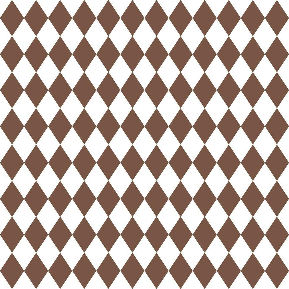 Brown diamond pattern. diamond seamless pattern vector. diamond pattern. Decorative elements, floor tiles, wall tiles, bathroom tiles, swimming pool tiles. vector