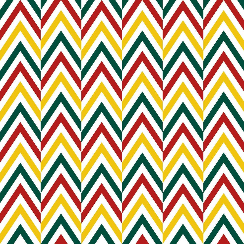 Red and green herringbone pattern. Herringbone vector pattern. Seamless geometric pattern for clothing, wrapping paper, backdrop, background, gift card, Christmas decoration.
