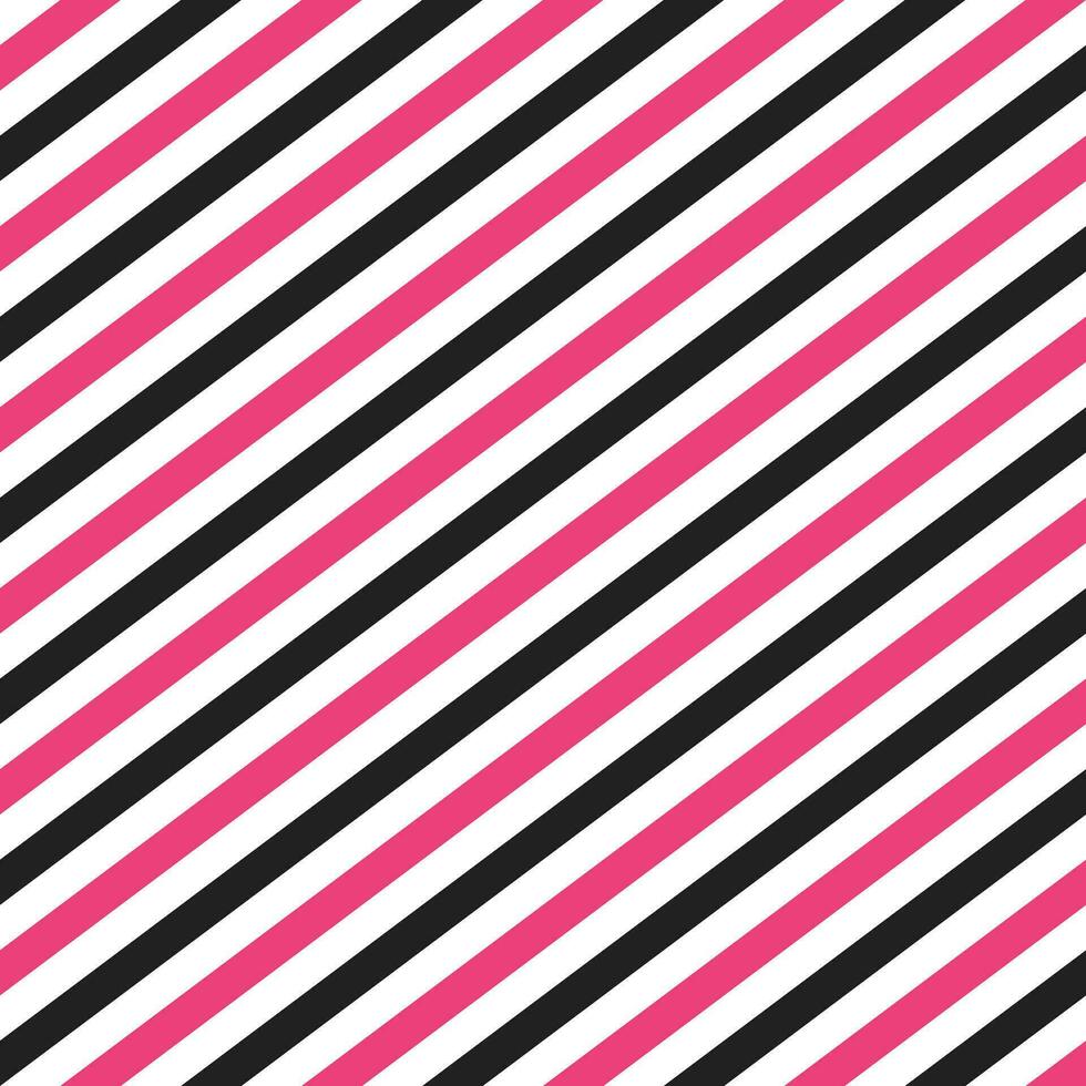 Pink and black oblique line pattern. seamless pattern. tile background Decorative elements, floor tiles, wall tiles, gift wrapping, decorating paper. vector