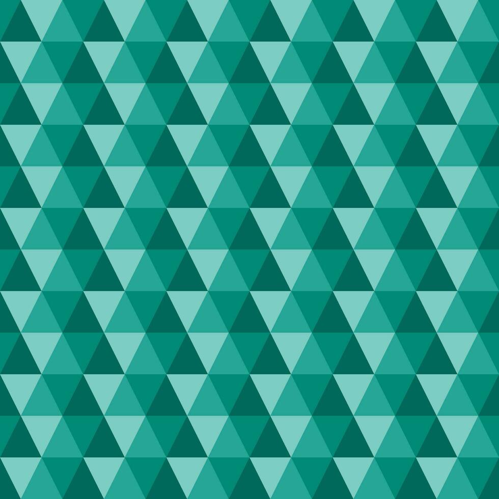 verde sombra triángulo modelo antecedentes. triángulo modelo antecedentes. triángulo antecedentes. sin costura modelo. para fondo, decoración, regalo envase vector