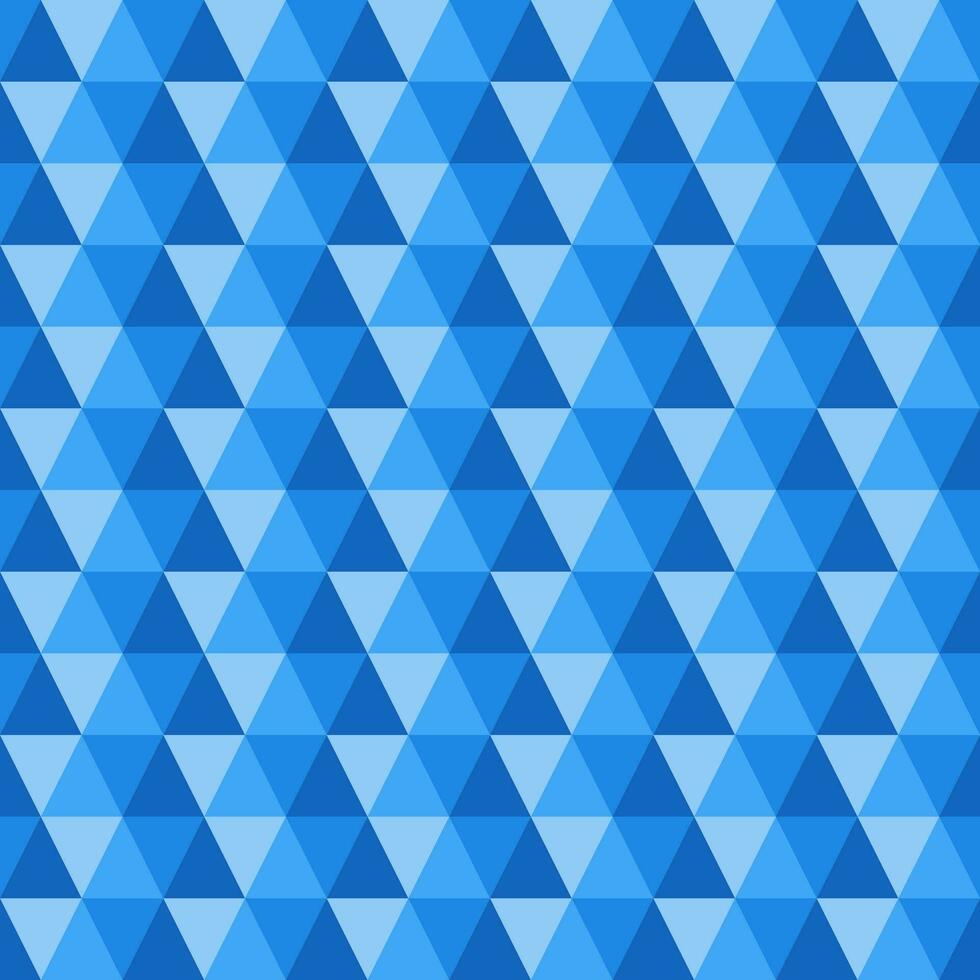 Blue shade triangle pattern background. Triangle pattern background. Triangle background. Seamless pattern. for backdrop, decoration, Gift wrapping vector