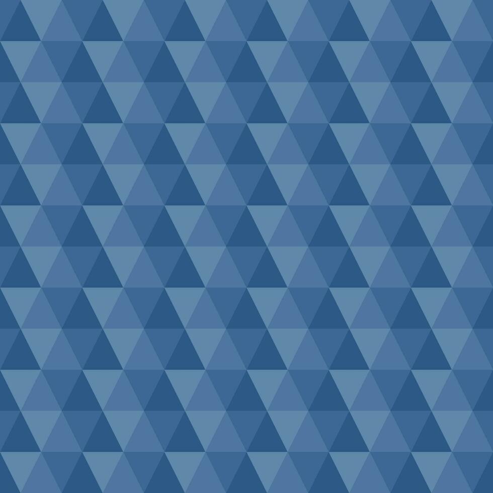Navy blue shade triangle pattern background. Triangle pattern background. Triangle background. Seamless pattern. for backdrop, decoration, Gift wrapping vector