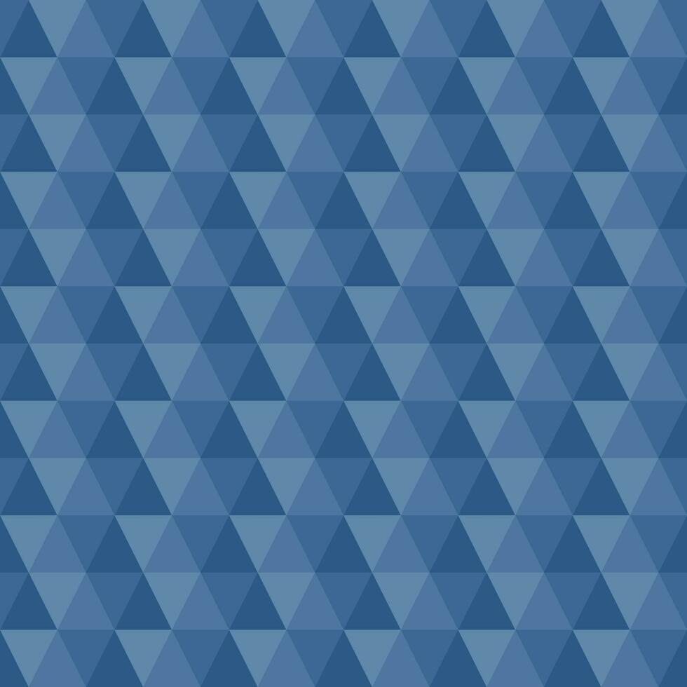 Navy blue shade triangle pattern background. Triangle pattern background. Triangle background. Seamless pattern. for backdrop, decoration, Gift wrapping vector