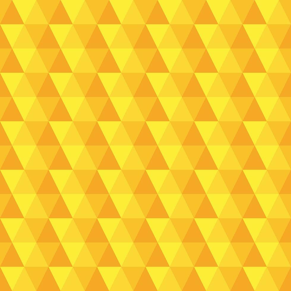 Yellow shade triangle pattern background. Triangle pattern background. Triangle background. Seamless pattern. for backdrop, decoration, Gift wrapping vector