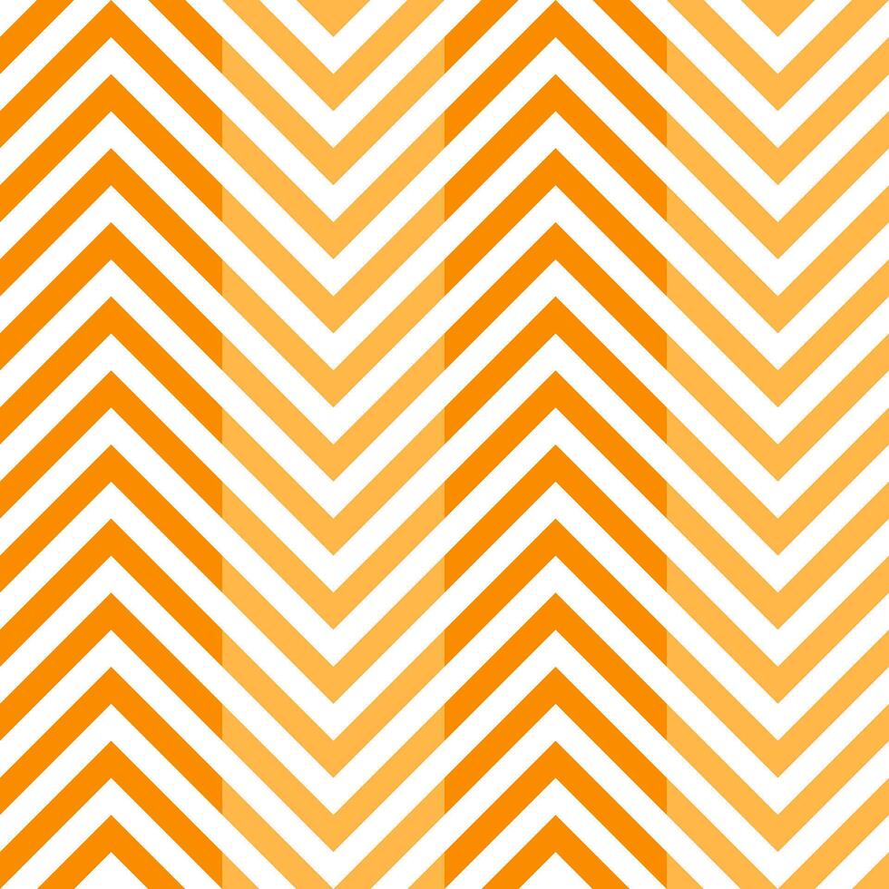 Orange zigzag pattern. zigzag line pattern. zigzag seamless pattern. Decorative elements, clothing, paper wrapping, bathroom tiles, wall tiles, backdrop, background. vector